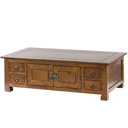 Ława Ibuku brown 120x70x40cm, 120 x 70 x