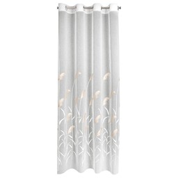 Eurofirany Firana 140x250 Abbie kremowa beżowa gotowa