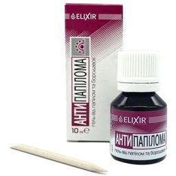 Żel na brodawczaki i brodawki Antipapiloma, Eliksir, 10ml