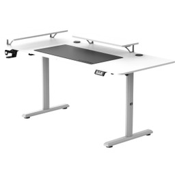 Ultradesk HIGHLANDER XXL 160cm Regulacja wysokości Biały Biurko