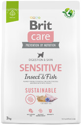 BRIT CARE Sustainable Sensitive Insect & Fish 3kg