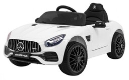 Ramiz, pojazd na akumulator Mercedes Benz GT, biały
