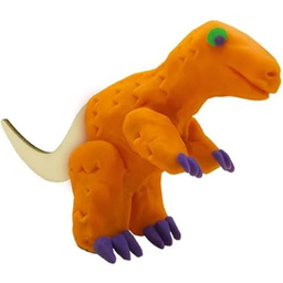 SES Creative 00418 ciasto dinozaury drewniane szkielety