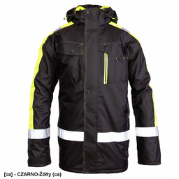 OARK - BENEFIT KURTKA RIVAL POMARAŃCZ - czarno-żółty