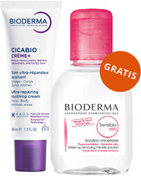 Bioderma Cicabio Creme+, krem naprawczo-kojący, 40 ml +