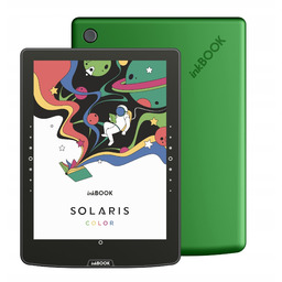 Czytnik inkBOOK Solaris Color zielony