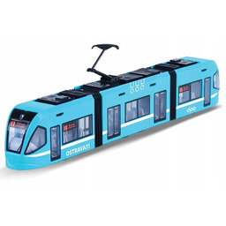 Rappa 199767 Niebieski Tramwaj zabawkowy tramwaj
