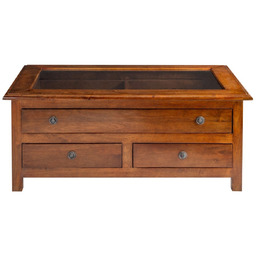 Ława Mahika 95x60x40cm brown, 95 x 60 x