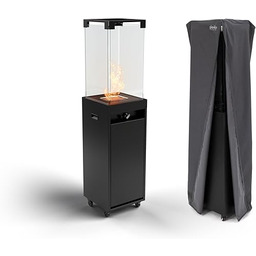 Planika - Faro grzejnik tarasowy, gazowy, czarny, 8