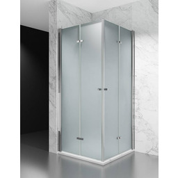 Kabina prysznicowa składana 70x70 cm szkło 6mm mrożone