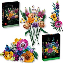 LEGO Icons, Botanical, klocki Zestaw Bukiet kwiatów 10280