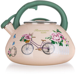 Banquet Czajnik emaliowany z gwizdkiem ROMANTIC RIDE 3