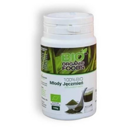 BIO ORGANIC FOODS 100% BIO Młody jęczmień, 150g