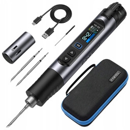 HS-03 bezprzewodowa lutownica z akumulatorem 2600mAh Usb-c Fnirsi