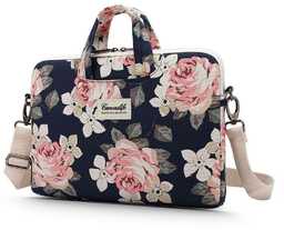 CANVASLIFE BRIEFCASE LAPTOP 15-16 NAVY ROSE