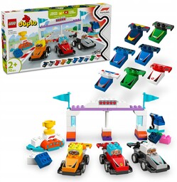Lego Duplo 10445 Bolidy i Kierowcy F1 Wyścigówki