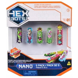 Hexbots Hexbug Nano Zestaw pięciu robaczków Nano Flash