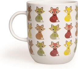 Excelsa Kubek ze zwierzętami, 400 ml, z porcelany,