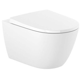 ROCA Miska WC podwieszana ONA Rimless z deską