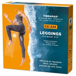 Guam Legginsy Antycellulitowe Wyszczuplające Power Fit Grey L-Xl