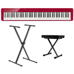 CASIO PX-S1100 RD + STATYW + ŁAWA