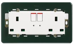 Gniazdo podwójne 2P+E 13A 250V standard angielski