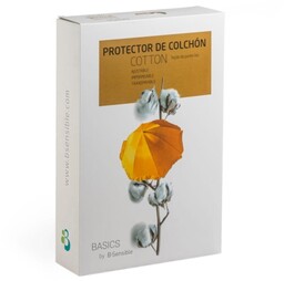 Wodoodporny ochraniacz na materac 100x200 B-Sensible Cotton Standard
