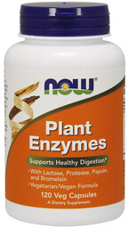 NOW Plant Enzymes 120vegcaps