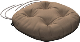 Poduszka na krzesło Adam, beżowy, fi 40 x