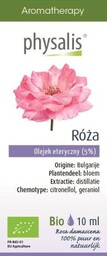 OLEJEK ETERYCZNY RÓŻA BIO 10 ml - PHYSALIS
