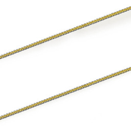 Elegancki złoty łańcuszek Lisi Ogon 1mm 585 14
