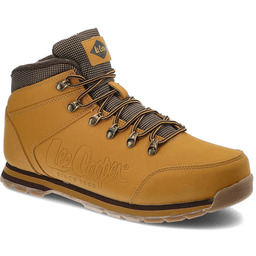 Lee Cooper Beżowe Botki Męskie Buty Zimowe