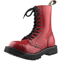 glany STEEL - FULL RED (10-dziurkowe)-44