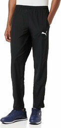 Puma Mężczyźni TeamRise Spodnie Dresowe, Puma Black-puma White,