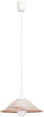 RABALUX 3955 Lampa wisząca Alabastro D30 E27/1x60W tabaco