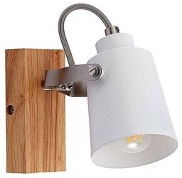 Lindby - Blana Lampa Ścienna White/Wood