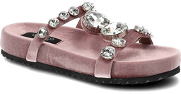 Sca''Viola Różowe Klapki Eleganckie Buty Damskie