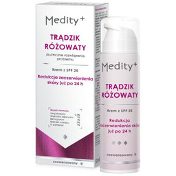 MEDITY+ TRĄDZIK RÓŻOWATY Krem naprawczy na dzień