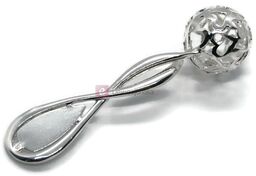 Grzechotka SREBRO pr 925. 14,8g