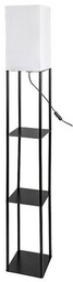 Rabalux 74191 metalowa lampa podłogowa Bronn, czarny