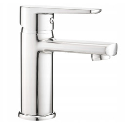 Bateria umywalkowa stojąca Deante Tubo chrom na blat