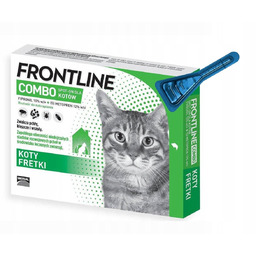 Frontline Combo Dla Kota Krople Na Pchły