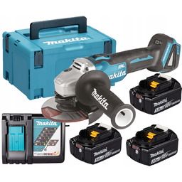 Makita Szlifierka Kątowa DGA504RT3J 3 Akumulatory DGA504RT3J