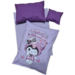 Kuromi komplet pościeli kołderka do wózka kołyski łóżeczka