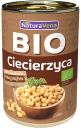 Naturavena Ciecierzyca konserwowa w zalewie bez dodatku soli