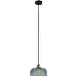 Lampa wisząca szklana niebieska loft MDM-2916/1 BL
