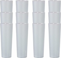 PARENCE.- Zestaw 20 kubków wielokrotnego użytku z twardego