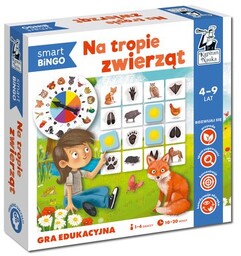KAPITAN NAUKA Gra edukacyjna Smart Bingo Na tropie