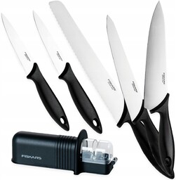 Fiskars Zestaw Komplet 5 Noży Do Chleba Obierania