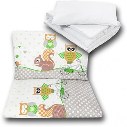 Pościel 120x90 do łóżeczka 120x60 poszewki z wypełnieniem